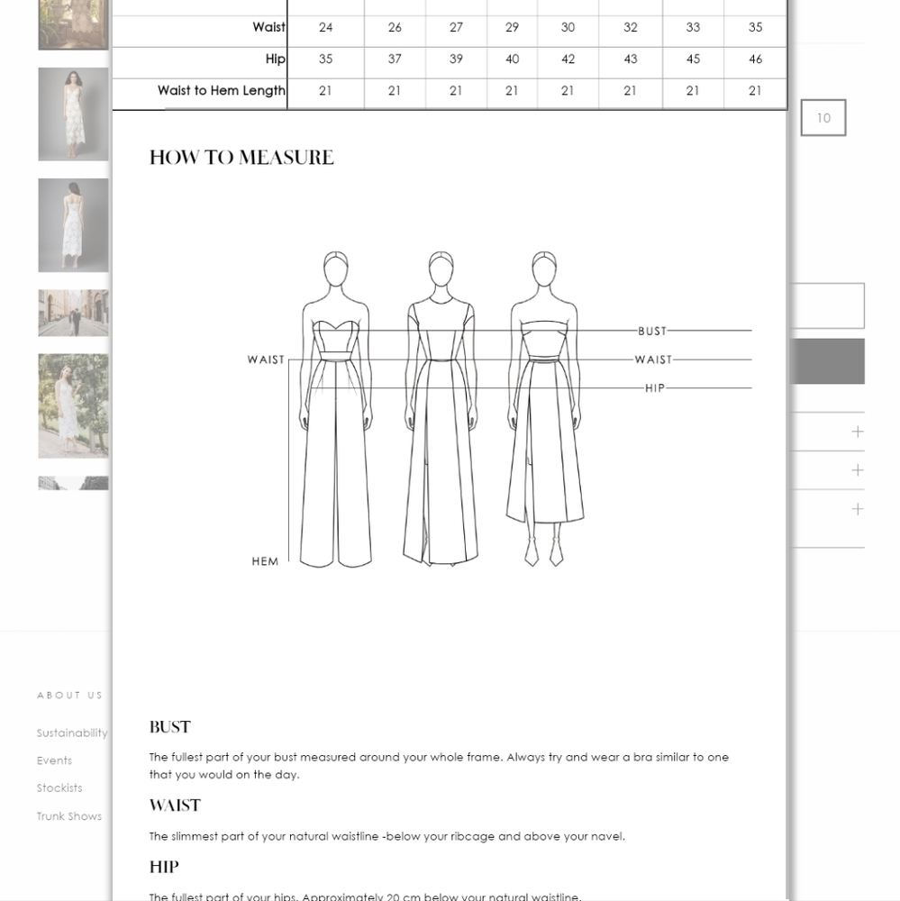 Catherine Deane BHLDN white Frida dress size 10 guipure lace - Picture 12 of 12